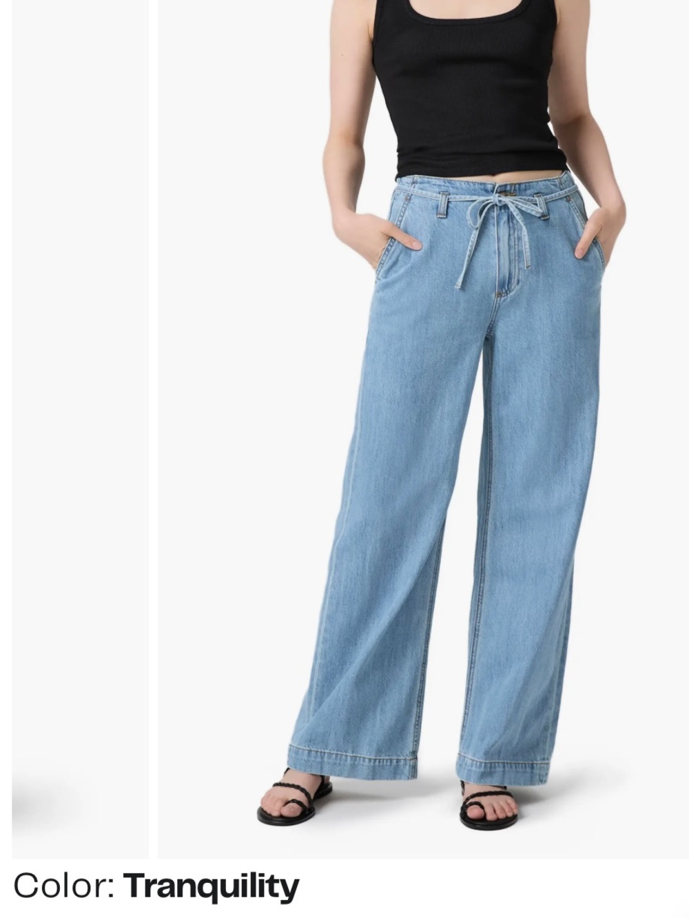 PAIGE Women’s - Zoey 31" Wide Leg Jean - Picture 5 of 5